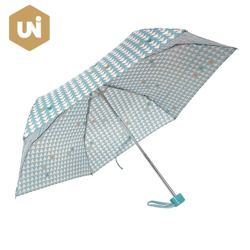 Compacte 6k Lady Super Mini 3-delige regenparaplu