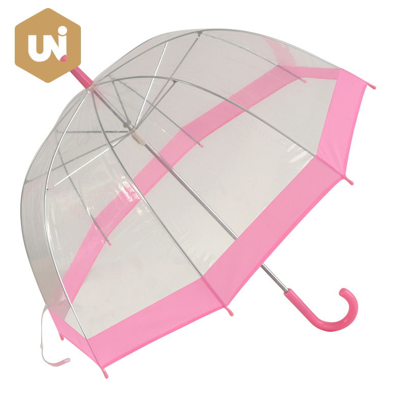 Transparante kinderparaplu